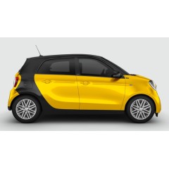 Rodas de liga leve genuínas smart 453 Brabus MONOBLOCK VIII de 16 polegadas 2