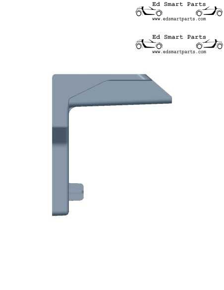 SUPPORTO PER UNITÀ FANALE ANTERIORE SMART FORFOUR 453 A4538260100
