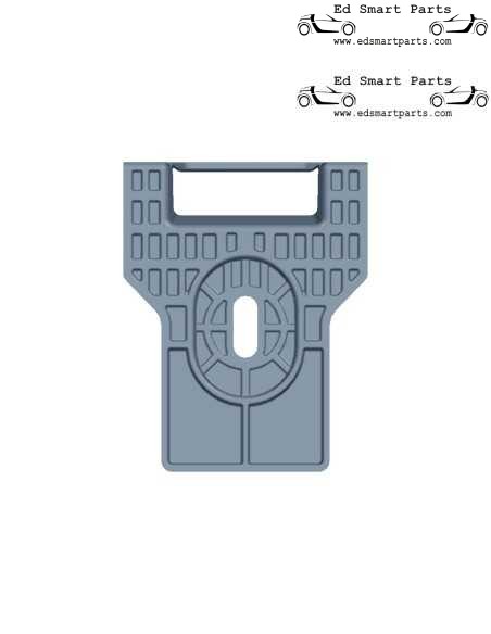 SUPPORT DE FEU AVANT SMART FORFOUR 453 A4538260100