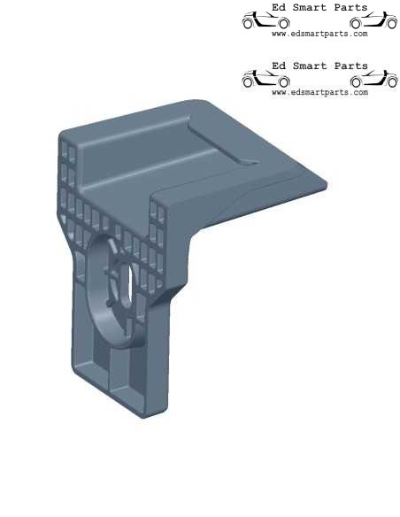 SUPPORT DE FEU AVANT SMART FORFOUR 453 A4538260100