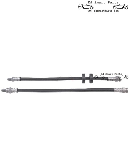 Nuevas mangueras de freno para eje trasero izquierdo y derecho, aptas para modelos Smart Roadster 452 y Fortwo 450.