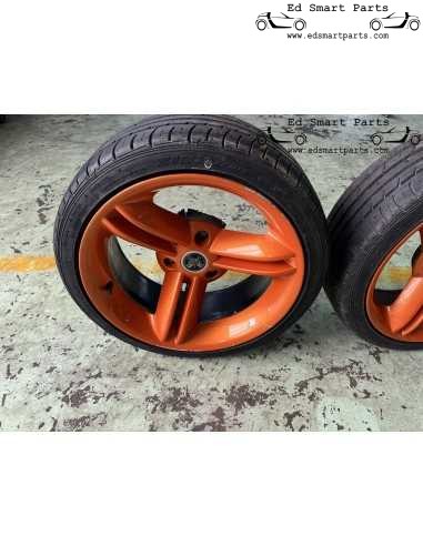 Conjunto de rodas Spikeline de 16 polegadas para Smart Roadster usado - Oferta especial