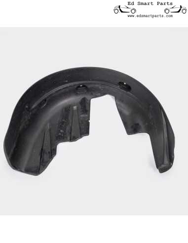 Cubierta de la carcasa del paso de rueda interior del Smart Roadster, lado trasero derecho