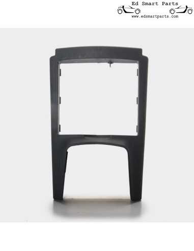 Smart Roadster 452 Painel central do console com acabamento em plástico