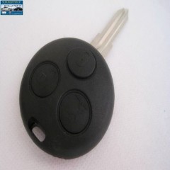 Porte-clés à trois boutons avec électronique et lame vierge pour Smart Fortwo 450 et Roadster 452 2