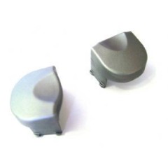 Copriviti in plastica per la cerniera del portellone posteriore in vetro della Smart Roadster Coupe. Confezione da 2.
