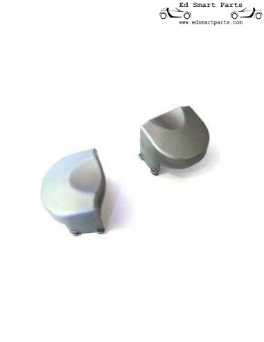Plastic Screw Covers for the Smart Roadster Coupe glass boot lid hinge. Pack of 2.