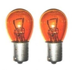 2x Lâmpadas indicadoras âmbar para carro 12V 21W