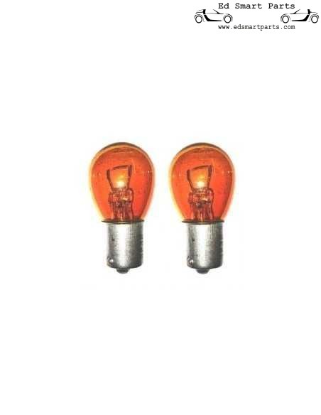 2x Amber Indicator Autolampen 12V 21W