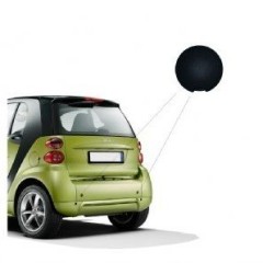Smart Fortwo 451 Copertura gancio traino nera