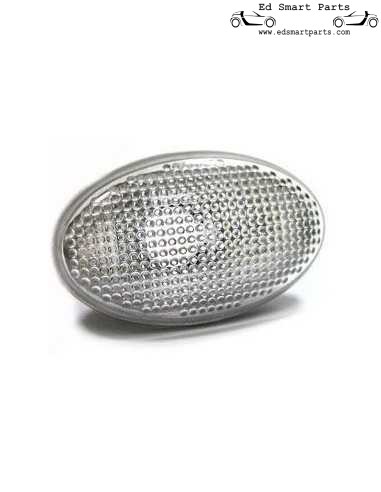 Indicador de repetidor lateral Smart Roadster 452 ou ForTwo 450 branco