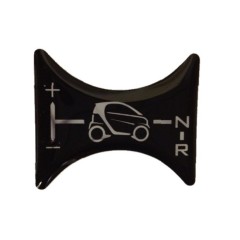 Brabus Gear Selector Sticker 2