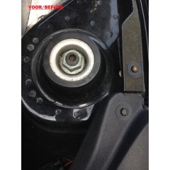 Smart Roadster en ForTwo 450 451 453 Stofkap - Bovenste moer/schokdemperhoezen paar 2