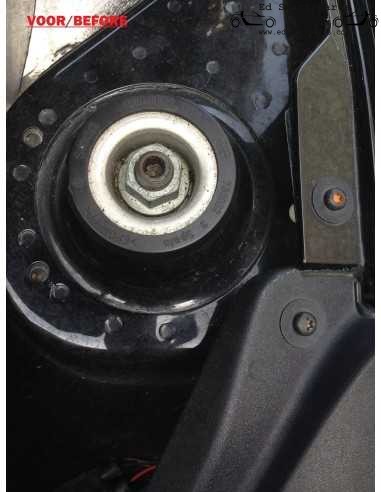 Tapa de protección contra el polvo para Smart Roadster y ForTwo 450 451 453: par de tapas de amortiguador y tuerca superior