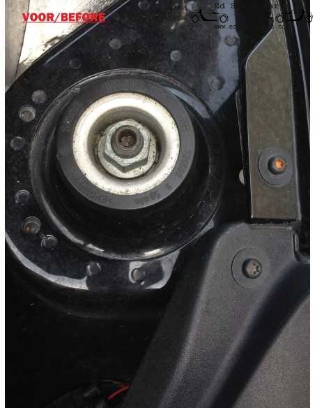 Capuchon de protection anti-poussière Smart Roadster et ForTwo 450 451 453 - Paire de caches écrous supérieurs/amortisseurs