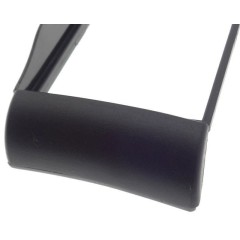 Cadre de montage pour autoradio Smart ForTwo Adaptateur de cadre Iso Din version grise 2