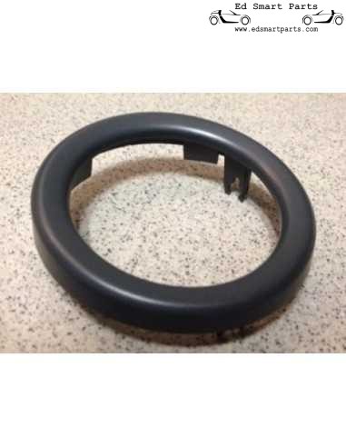 Smart Roadster Dashboard Pod Trim Rings (par) cinza saturno