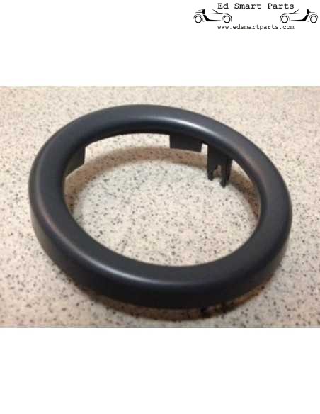 Smart Roadster Dashboard Pod Trim Rings (par) cinza saturno