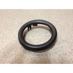 Smart Roadster Dashboard Pod Trim Rings (par) efeito preto