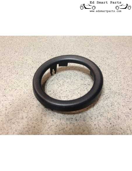 Anillos embellecedores para el salpicadero de Smart Roadster (par) con efecto negro