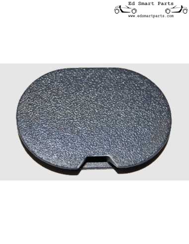 Copertura per gancio di traino Smart Roadster grigio argento Q0011103V002CE0A00