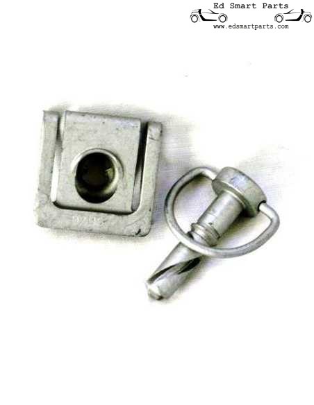 Smart Zeus fastener & retainer for the engine cover in your smart fortwo or roadster.