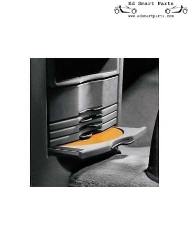 Smart Roadster 4-disc CD-houder NIEUW