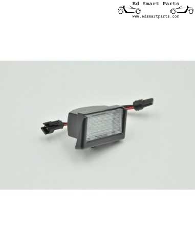Smart Roadster 452 LED set luci targa senza errori 6000k