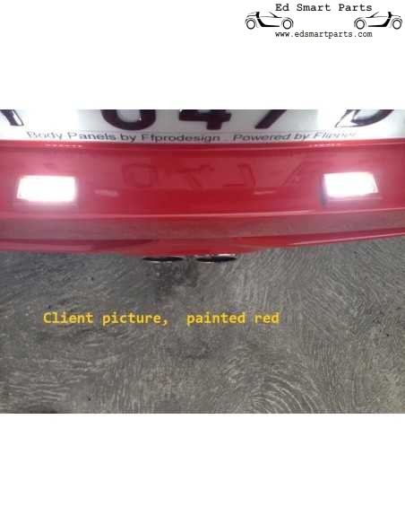 Smart Roadster 452 LED set luci targa senza errori 6000k