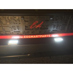 Conjunto de luzes de placa de LED Smart Roadster 452 sem erros 6000k