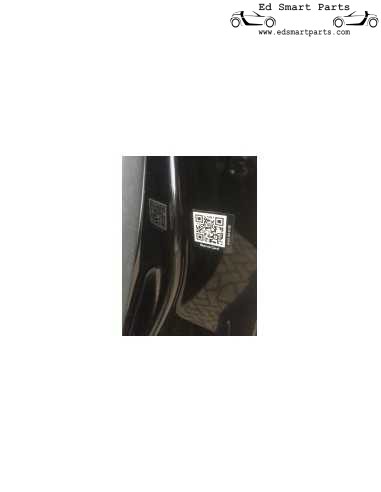Adesivo di salvataggio codice QR smart roadster 452