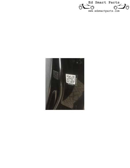 QR code rescue sticker smart roadster 452