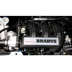 "Powered by Brabus" - Motordekorplatte - für fortwo 450 & roadster 452