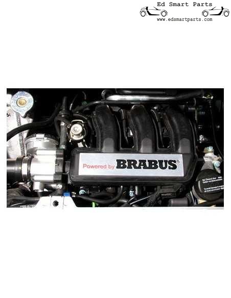 "Powered by Brabus" - engine decor plate - for fortwo 450 & roadster 452