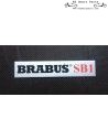 "Brabus SB1" Brabus motor decorplaat - voor fortwo 450 & roadster 452