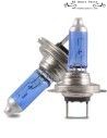 2 bombillas halógenas de xenón H7, superbrillantes, luz blanca cálida, 12 V, 55 W