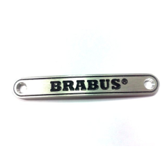 Emblema Brabus de alumínio Emblema Decalque interior + 2 parafusos para montagem