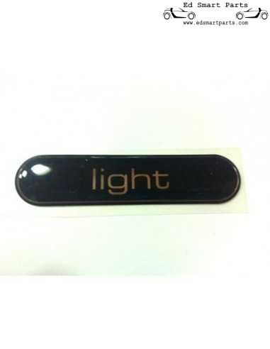 Smart Roadster Light Extern stickerlogo