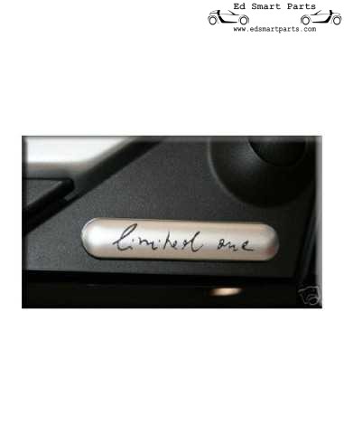 Smart Limited One Adesivo Esterno Logo