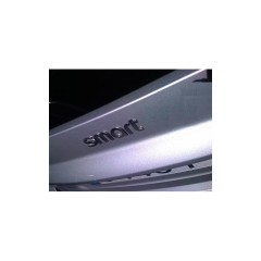 Novo logotipo inteligente genuíno, emblema da tampa do porta-malas do carro, porta traseira 2