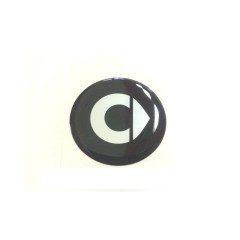 Logo / emblème Chickenhead pour le couvercle du bouchon de réservoir, autocollant
