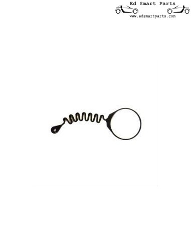 Originele smart fortwo 450 & roadster 452 brandstofvuldop schroefdop bevestigingsband