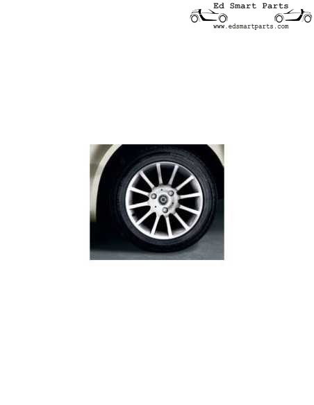 Nouvelle roue Smart Roadster Trackline de 15 pouces