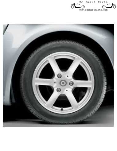 New Smart Roadster 15 inch Spinline wheel