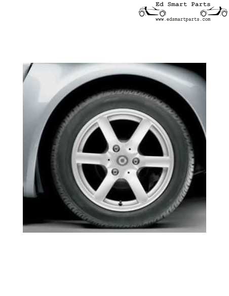 Nueva rueda Spinline de 15 pulgadas para Smart Roadster