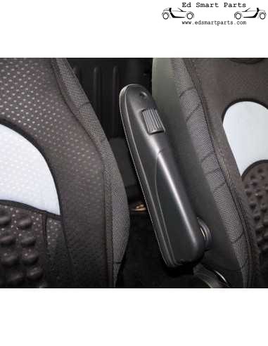 Original Smart FORTWO 451 Mittelarmlehne, schwarz, Linkslenker oder Rechtslenker