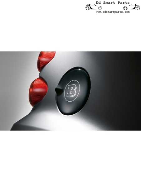 Brabus Fuel Flap Cover for Smart Fortwo 451