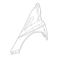 Guardabarros trasero pintado izquierdo o derecho Smart ForTwo 451 2007-2013