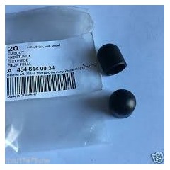 2 Embouts pour barre de fixation Smart Fortwo 450 pour sac de rangement et/ou cache-bagages