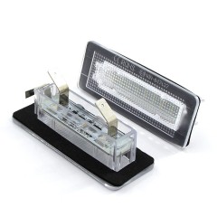 Conjunto de luzes de matrícula LED Smart Fortwo 451 sem erros 6000k